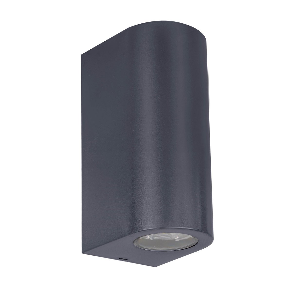 Buiten wandlamp "Alecto" meet 6,8 x 8,8 cm en is 15,5 cm hoog. Het bestaat uit een hoogwaardig plastic met een enigszins gestructureerd oppervlak dat eruit ziet als geschilderd. Tijdloos zwart maakt de lamp universeel bruikbaar.