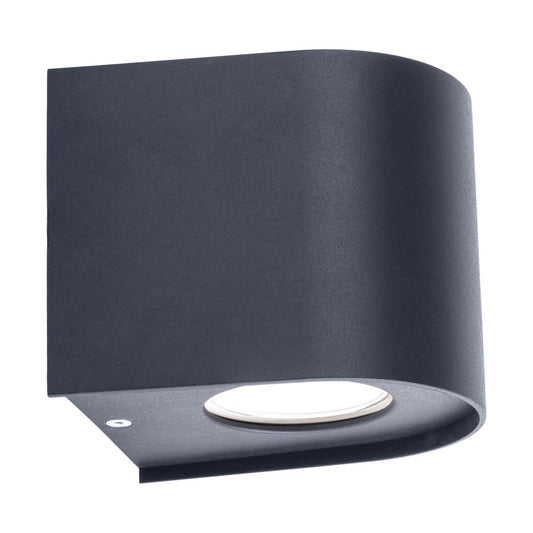 De "Alecto" LED -lamp meet 10,5 x 11,7 cm en is 10 cm hoog. Het bestaat uit een hoogwaardig plastic met een enigszins gestructureerd oppervlak dat eruit ziet als geschilderd. Tijdloos zwart maakt de lamp universeel bruikbaar.