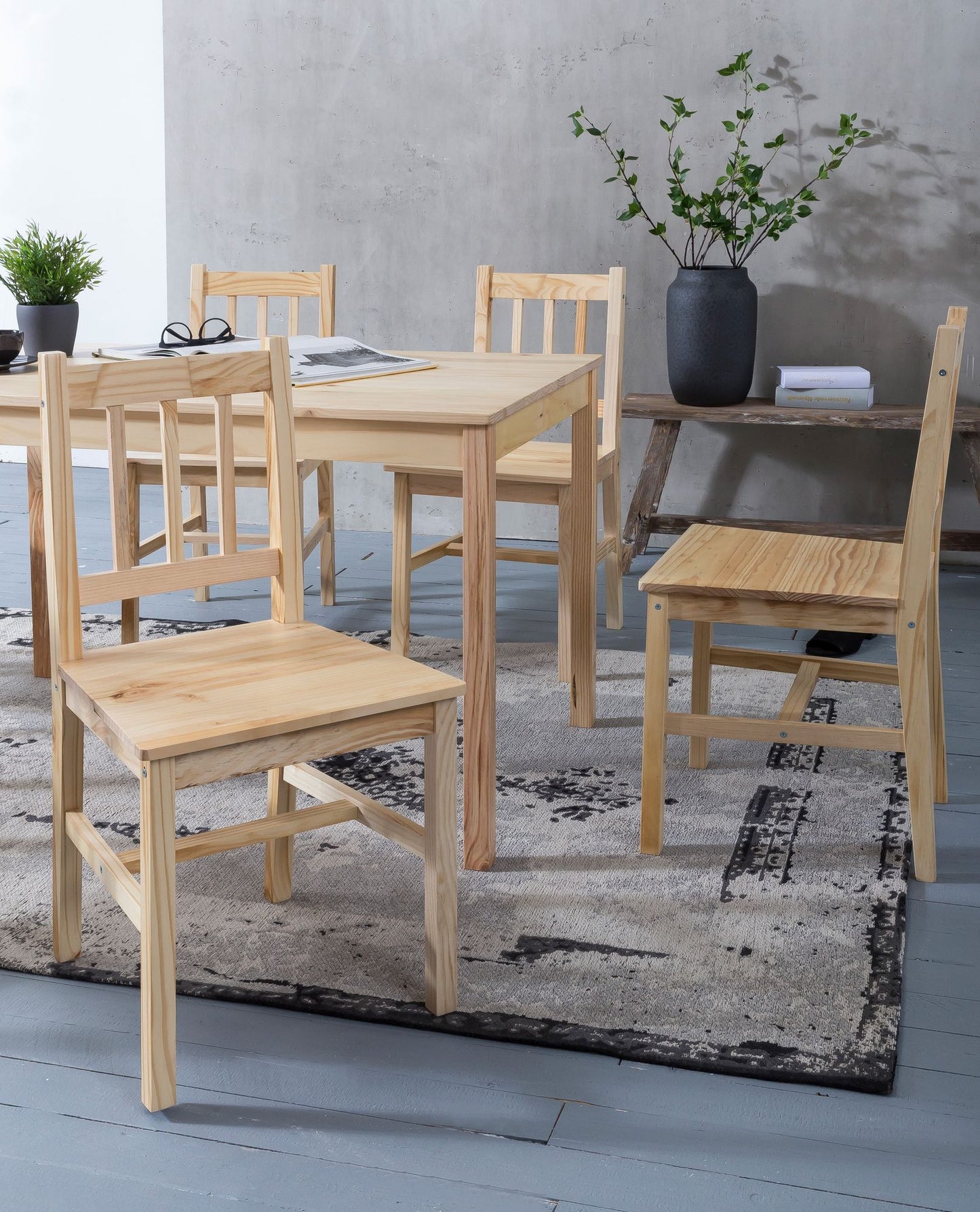 Eetkamertafel Landelijk Set 2 Stoelen