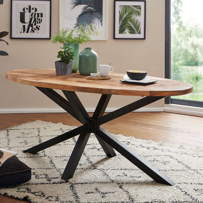 Eetkamertafel Balugo massief