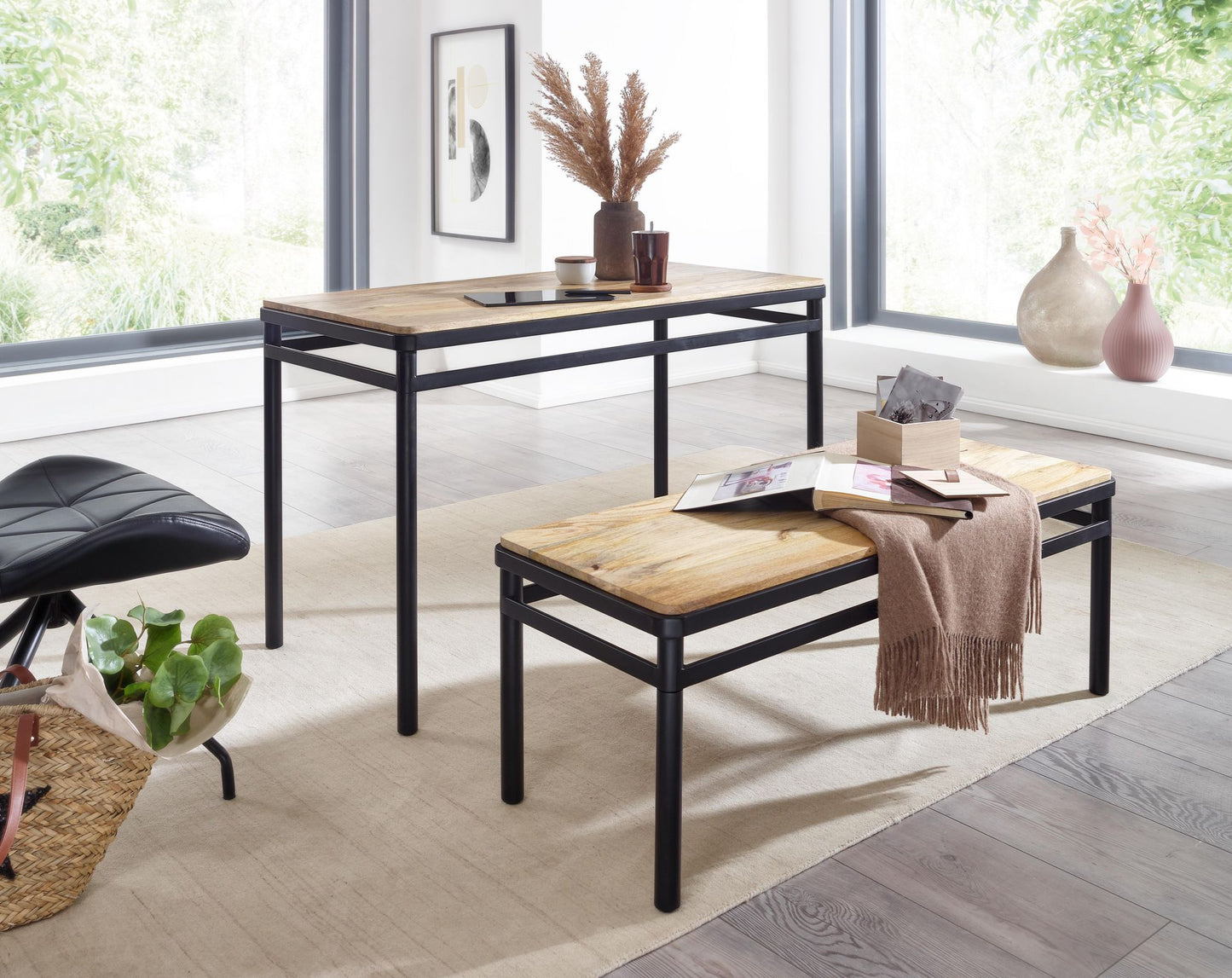 Eetkamertafel Metal