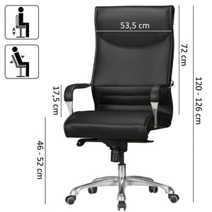 Bureau stoel Bigboss Zwart