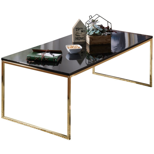 Salontafel Riva L Goud & Zwart