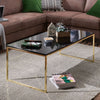 Salontafel Riva L Goud & Zwart