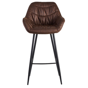 Barkruk/ Barstoel fluweel velvet (verschillende kleuren)