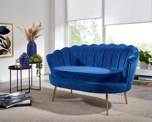 Fauteuil & zitbank Shell 130cm (diverse kleuren)